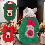 www.frenchie.shop-Frenchie-Coral-Fleece-Christmas-Sweater-Festive-Reindeer-Holiday-Apparel-for-Dogs-1.jpg