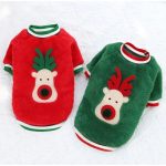 www.frenchie.shop-Frenchie-Coral-Fleece-Christmas-Sweater-Festive-Reindeer-Holiday-Apparel-for-Dogs-1.jpg